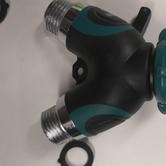 Trazon Water Splitter 2 Way, Garden Y Hose Connector Metal Body, Water Faucet Sp - Picture 8 of 12